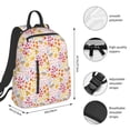 thumbnail image 3 of Naloa Colorful Floral Print Lightweight DayBackpack Suitable for school, work, shopping, travel, etc., 3 of 5