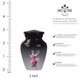 thumbnail image 2 of Mini Urns for Ashes – Set of 2 Small Butterfly with Pink Flowers Keepsake Urns – Ash Holders for Human Ashes Adult Female – Cremation Urns Set (3 inch set of 2), 2 of 8