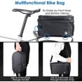 thumbnail image 5 of Bike Rear Rack Bag, Waterproof Bicycle Pannier Insulated Cooler Rear Seat Carrier Bag with Shoulder Strap, 5 of 5