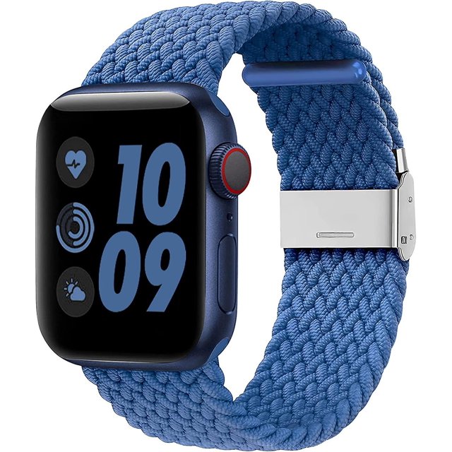 pulseras Extensible Compatibles Avec Le Pulsera Apple Watch 40mm 38mm Para Mujer/hombres, Pulsera De Reemplazo En Nylon Rglable Para Apple