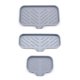 thumbnail image 1 of 3 piezas de alfombrilla de silicona seca para encimera, escurridor de jabón para baño, 1 of 8