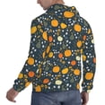 thumbnail image 6 of Haiem Pumpkin Patterned Men's Hoodie with Kangaroo Pocket - Ideal Pullover Sweatshirt for Daily Wear, Travel, and Home-XX-Large, 6 of 7
