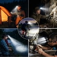 thumbnail image 6 of Dowellia Rechargeable LED Headlamp, 3 Lights 4 Modes, IPX6 Waterproof, 90° Adjustable Head Lamp, Outdoor Gear for Camping, Hiking, Fishing, 6 of 8