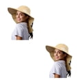 thumbnail image 2 of Greeniant Sombrero para el sol Sombrero de pesca plegable impermeable Gorra de luz solar ajustable de nylon para exteriores, verde Type1 NO1 Greeniant CBP160680, 2 of 6