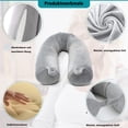 thumbnail image 2 of Luxury Travel Essential, Memory Foam Neck Support Pillow, Adjustable Bendable Design for Ultimate Comfort on Airplanes, 2 of 5