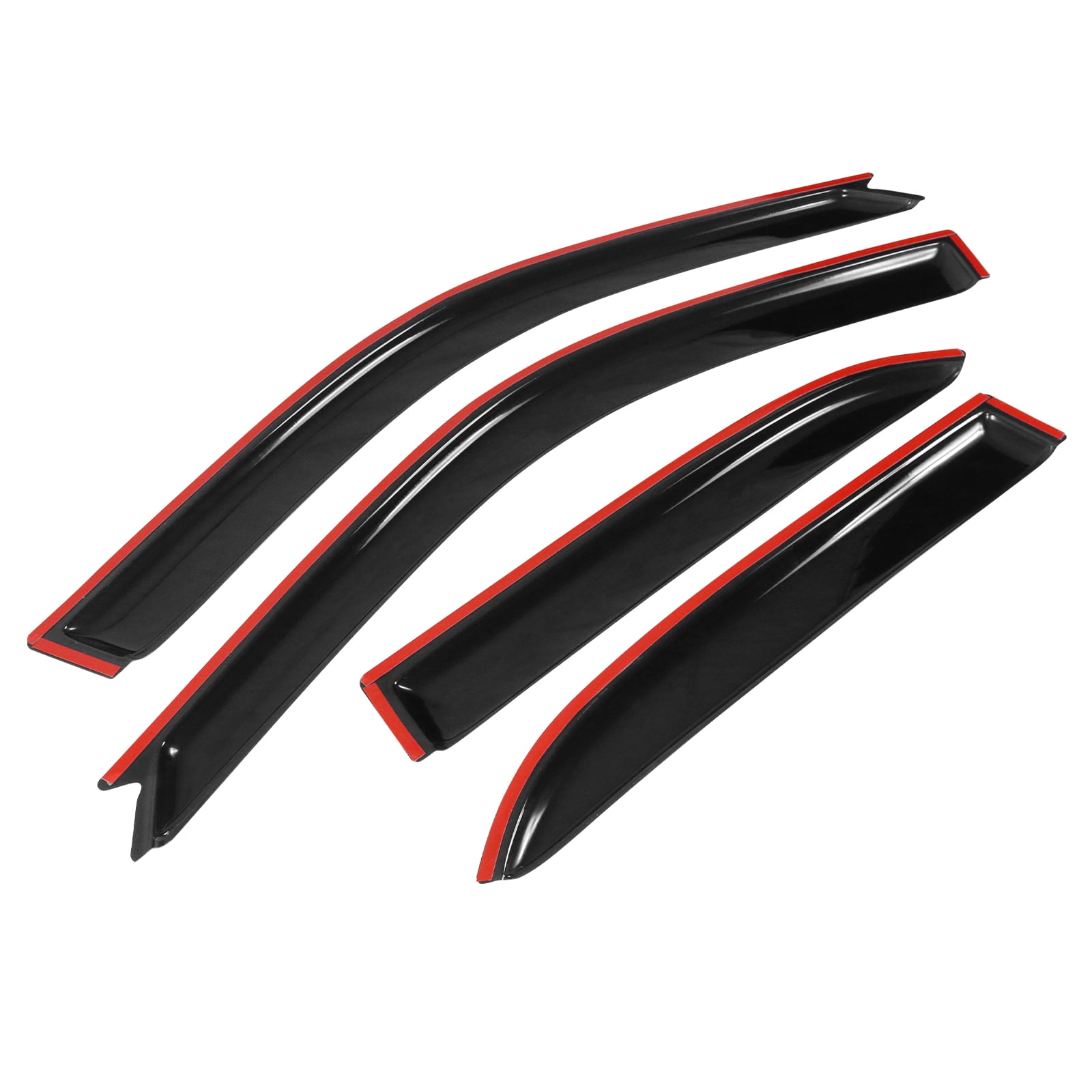 Ikon Motorsports Compatible with 01-05 Lexus IS300 Sedan Acrylic Window Visors Vent Windshield Deflector Rain Guard 4Pc Set Outside Mount 2001 2002 2003 2004 2005