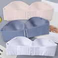 thumbnail image 3 of Sujetador sin tirantes para mujer, Top de tubo liso, Push Up, ropa interior fina, Convertible, lencería, 2022, 3 of 4
