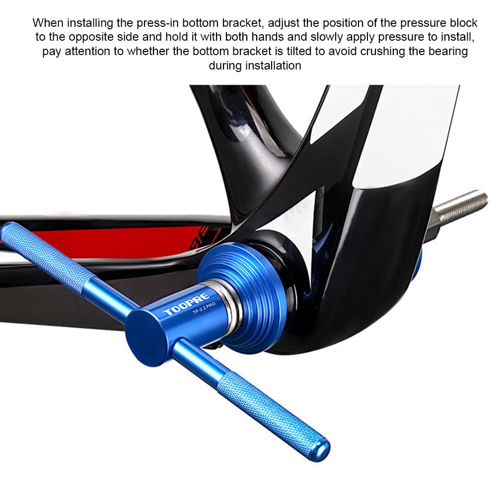 Black RVXlRDN Bike Headset Cup and Bottom Bracket Press Installation Tool Bicycle Repair Accessories 