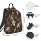 thumbnail image 2 of Fotbe Koi Fish Tranquility Mochila Ligera para Hombres y Mujeres - Duradera y Resistente al Agua, Ideal para Escuela, Trabajo, Viajes y Uso Diario, 2 of 7