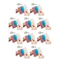 thumbnail image 3 of Jumpingount 50 piezas adultos mujeres Control de aceite Facial tejido portátil absorbente de aceite hojas absorbentes suministros de papel tipo 7 Tipo 7 10x7cm 10piezas, 3 of 6