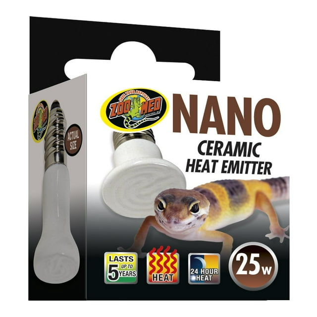 Emisor de calor cerámico Zoo Med Labs Nano 25 W Heat 24 horas