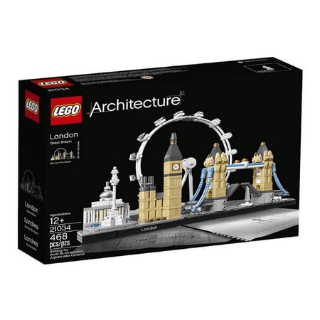 LEGO 12+ Years Interlocking Block Building Set, Architecture, 1.1 lbs, 468 Count