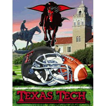 Texas Tech Woven Tapestry Throw Blanket