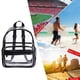 thumbnail image 3 of Mochilas transparentes de PVC Mochila impermeable con asa superior (negro) Tmvgtek Para estrenar, 3 of 7