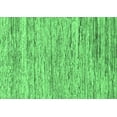 thumbnail image 1 of Ahgly Company Indoor Rectangle Abstract Emerald Green Modern Area Rugs, 7' x 9', 1 of 4
