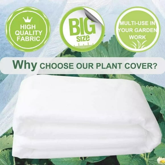 Cubiertas para plantas perfecl protección contra congelación cubierta flotante para hileras 30g 70g tela helada manta para plantas