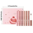 Lip Stains Ones Lip Glaze Lipstick 6 Sets Non Stick Cup Skin Color Lip