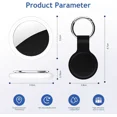 thumbnail image 2 of Air Tracker Tag 2 Pack [Apple MFi Certified] with Find My(iOS Only), Key Finder with No App Needed, Waterproof, 365-Day Standby,Wallet Key Bag Luggage Tracker, 2 of 7