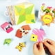 thumbnail image 2 of Kit de origami de 108 hojas para niños, 54 patrones de origami de dibujos animados 3D con libro instructivo de origami, papel de origami para proyectos de arte y manualidades/juguetes, principiantes, 2 of 5