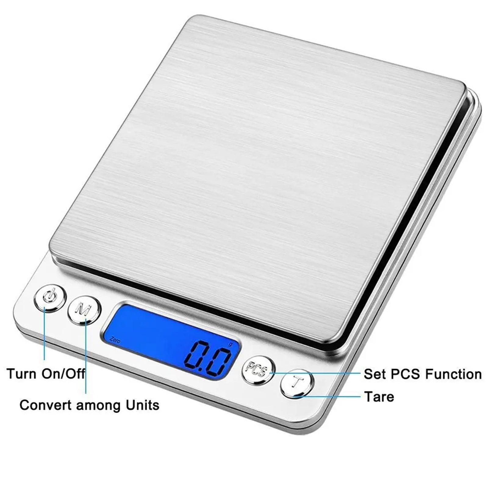 3kg/0.1 500g/0.01 LCD Digital Kitchen Electronic Scales Weight Balance Tea Baking ,Precise Weight