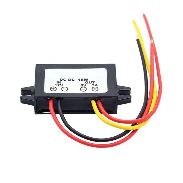 Speravity Convertidor reductor de CC de 12V a 5,5 V, 3A, regulador de voltaje, módulo de fuente de alimentación para barco, pieza de repuesto para Herramientas eléctricas 5V Speravity TO010472-02