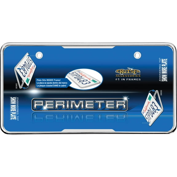 Cruiser AccessoriesÂ® Perimeterâ¢ License Plate Frame