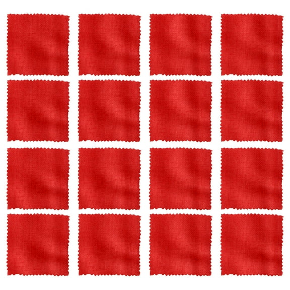 CTIRCHIU 20Pcs Embroidery Cloth Grid Fabric for Handmade Needlework Projects