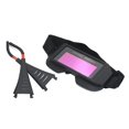 thumbnail image 3 of Gafas de soldadura con banda para la cabeza Gafas de protección ocular Gafas de PC, puede automáticamente marco interior verde Cola gafas de soldadura antideslumbramiento, 3 of 8
