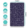 thumbnail image 5 of Spacecraft Dog Bowl Mat - Absorbent Pet Food Mat with Rocket Design - Non-Slip Waterproof Feeding Mat (Sci-Fi Lovers), 5 of 5