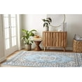 thumbnail image 7 of Rugs Light Blue Oriental 8x10 Area Rug Traditional Persian Bordered Carpet Rugs - Actual Size 7'8" x 10'7", 7 of 7