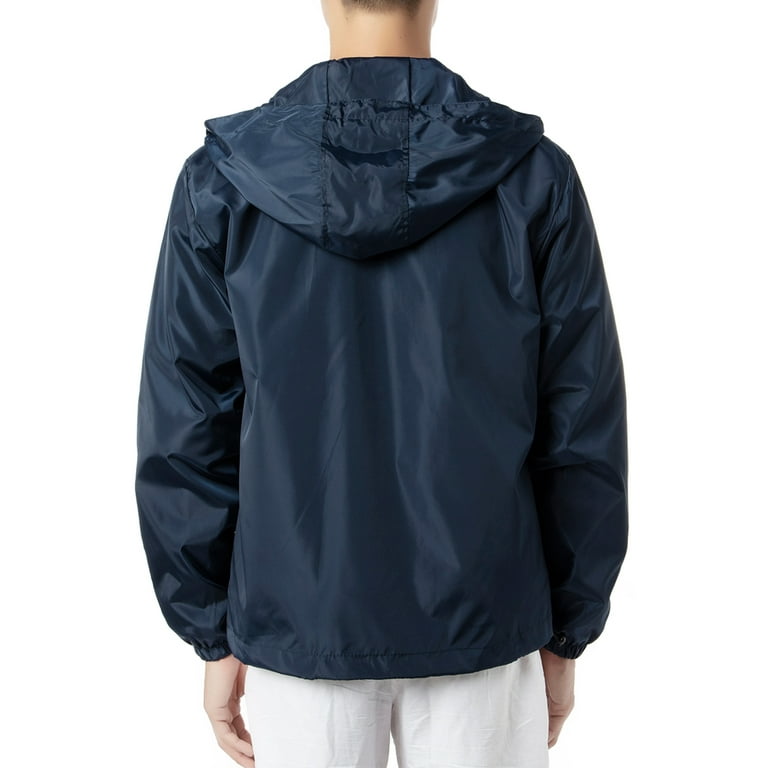 ジャケット・アウター Khakis Hooded Wind Jacket Navy Khakis Hooded Wind Jacket - Navy | International Store