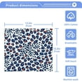 thumbnail image 5 of SKYSONIC Leopard Washcloths Set of 2, Highly Absorbent Soft Cotton Fingertip Towels for Bathroom, Kitchen, Gym, Spa, Home Decor 12x12 Inch, 5 of 7