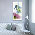 thumbnail image 4 of Epic Graffiti 'Lilac and Blue' by Dawn Derman, Giclee Canvas Wall Art, 30"x60", 4 of 8