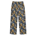thumbnail image 2 of Wobogo Orange Juice Skull Long Pajama Pants Bottoms Soft Sleepwear with Pockets, 2 of 9