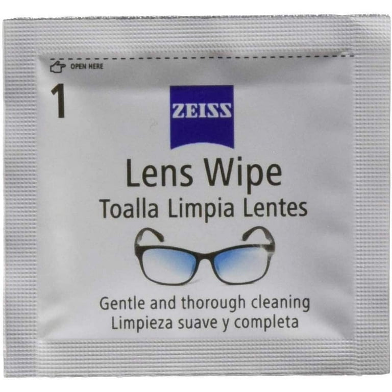 Zeiss Lens Cleaner, Pre-Moistened, Streak & Scratch-Free Cleaning