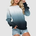 thumbnail image 2 of Vedolay Womens T Shirts Fall Sweatshirt for Women Long Sleeve Oversizd Crop Pullover Shirts with Pockets,Gray M, 2 of 3