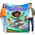 thumbnail image 1 of Eureka anti-pilling, suave, ligera, esponjosa y acogedora de lujo para hogar y cocina – Perfecta para niños y adultos,100X80cm, 1 of 6