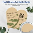 thumbnail image 3 of Avery Arched Business Cards, 2" x 3-1/2", Kraft Brown, 80 Total, 3 of 9