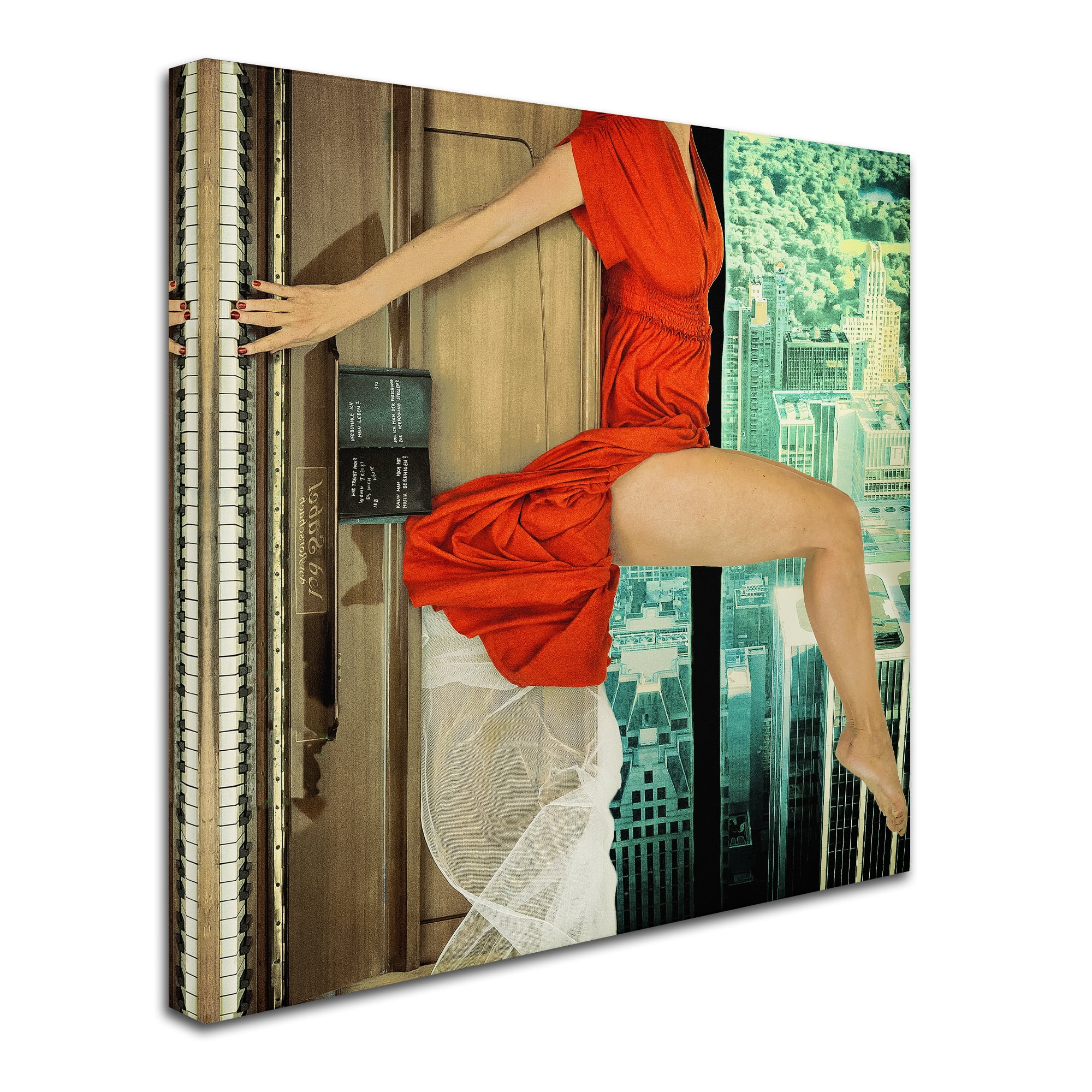 Trademark Fine Art 'Crescendo' Canvas Art by Ambra