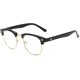 thumbnail image 1 of Gafas de bloqueo de luz azul Gafas para juegos de computadora Marco semi sin montura Gafas antifatiga para hombres y mujeres. Afortunado Sencillez, 1 of 5