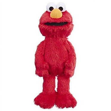 Sesame Street Elmo Muppet Plush, Premium Plush Toy for Ages 1 & Up, Red, 13''