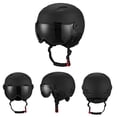 thumbnail image 2 of Casco De Esquí Casco De Seguridad Ajustable De Invierno Con Gafas Y Almohadillas Para Los Oídos Para Hombres Y Mujeres, 2 of 8