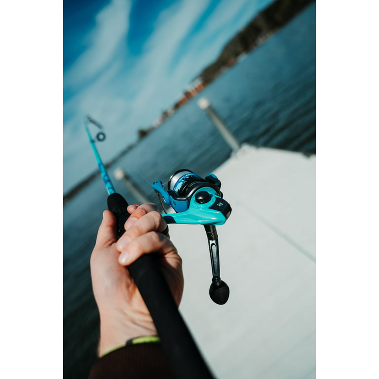 Zebco Splash Spinning Reel and Fishing Rod Combo 