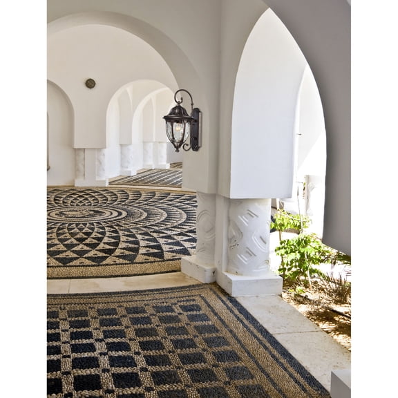 Atlas Lighting and Home 1-Light Curved Arm Outdoor Wall Sconce - 18" - Regal Bronze