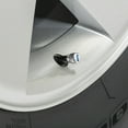 thumbnail image 3 of Ford F150 FX4 Off Road in White on Silver Chrome Aluminum Tire Valve Stem Caps, 3 of 5