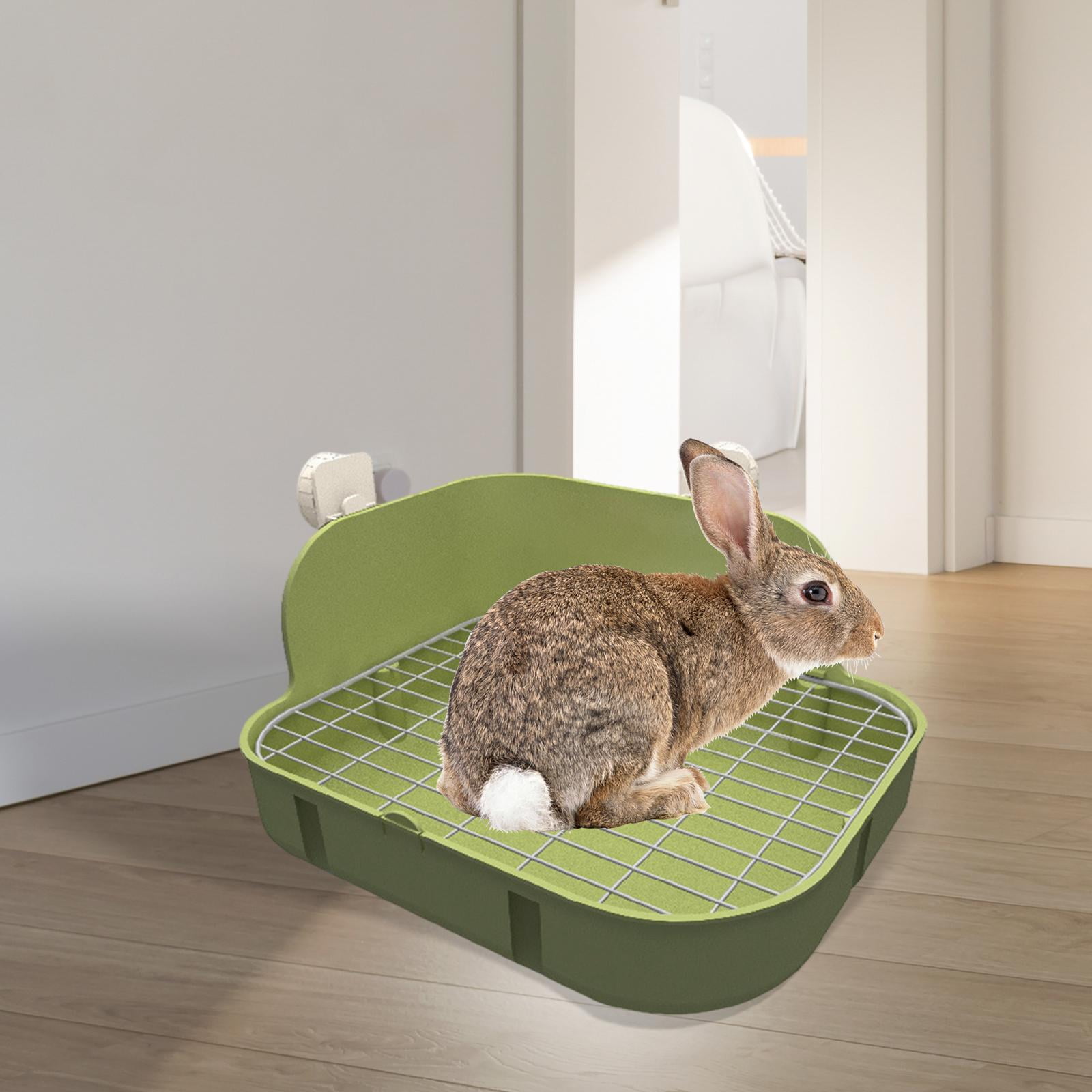 Esquinero Conejo Bandeja Sanitaria Para Mascotas Esquinera
