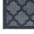 thumbnail image 6 of Nourison Easy Care Indoor/Outdoor Navy Blue 2' x 4' Area Rug, (2x4), 6 of 8