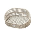 thumbnail image 3 of S SERENABLE Panier-Lit pour Chat Lit pour Animal de Compagnie pour Chats d'Intérieur Lit de Couchage pour Animal de Compagnie Multifonction Doux m, 3 of 9