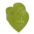 thumbnail image 1 of Inkdotpot Gold Foil Paper Hang Tags Thanks For Celebrating With Me Birthday Favor Tags 100 Pieces, 1 of 1