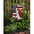 thumbnail image 2 of USA American Flag with Beagle Garden Flag, 2 of 2